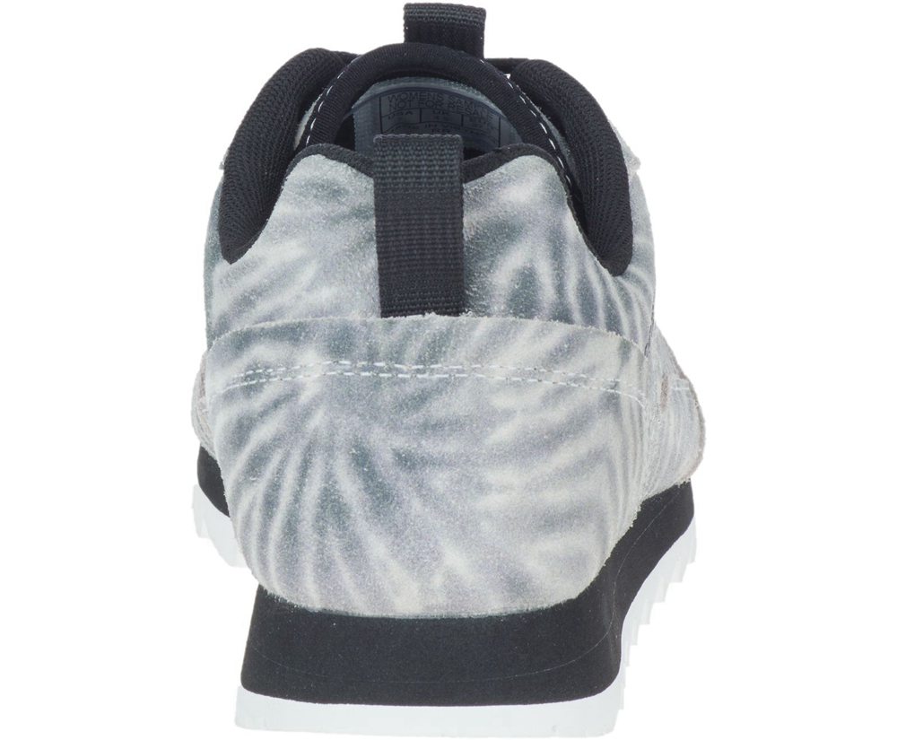 Merrell Sneakers White/Black - Alpine Tie Dye Suede - Womens 93INAWXPR